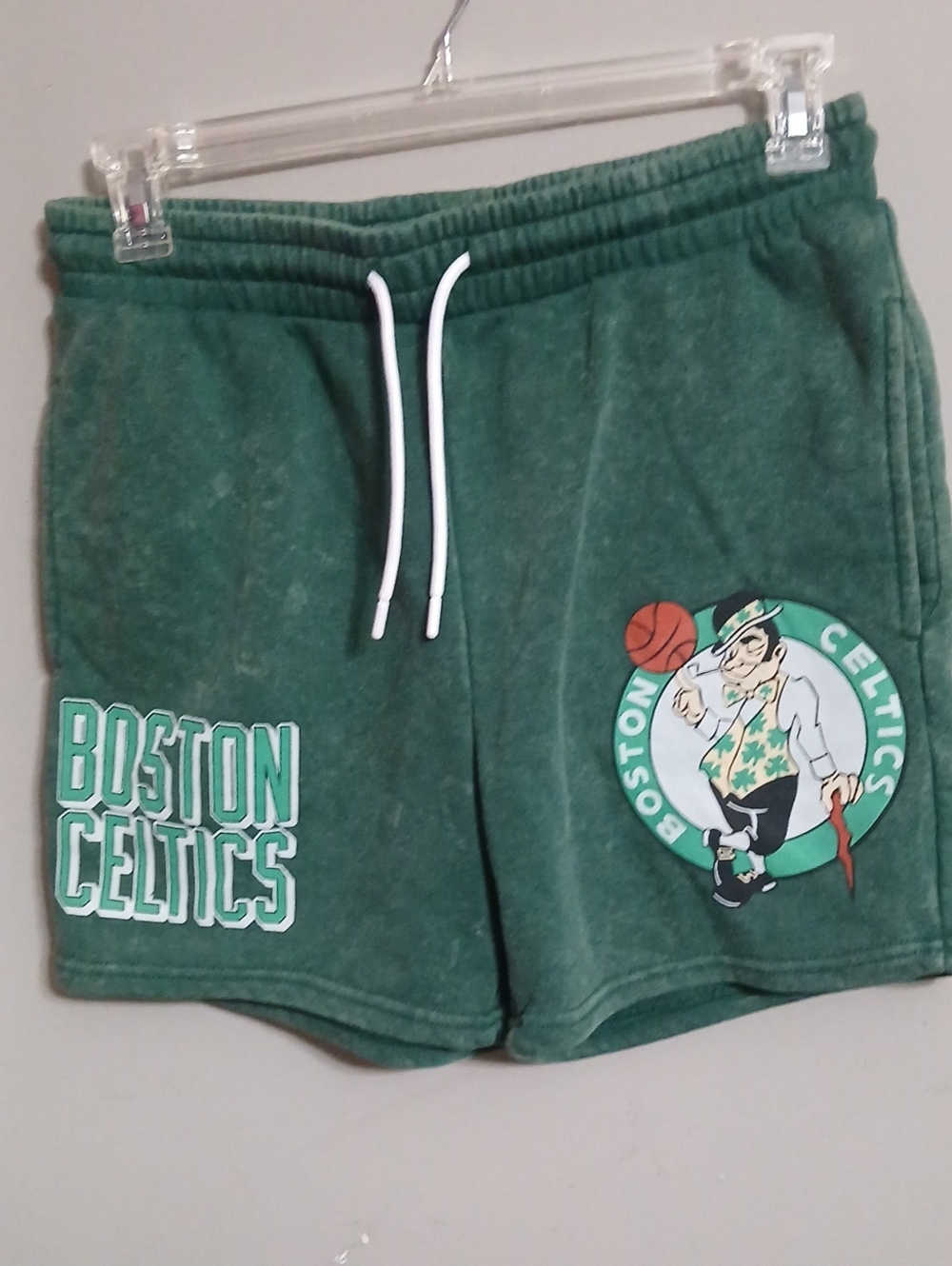 NBA Boston Celtics Green Athletic Shorts